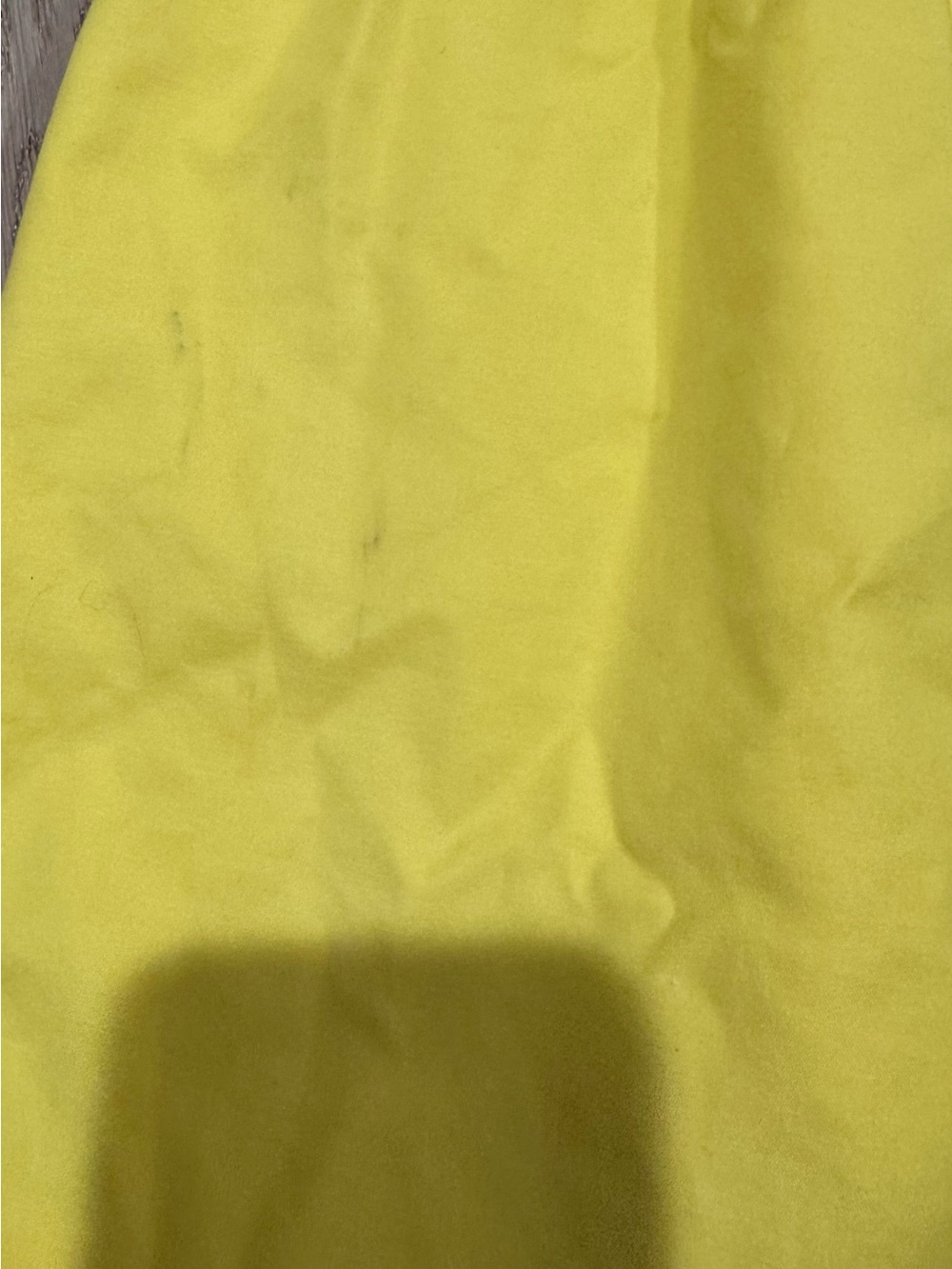 French Connection Yellow Fit & Flare Dress Size 8 V-Neck Cap Sleeve - Picture 9 of 11